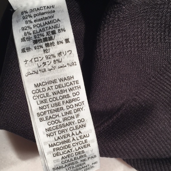 Tory Burch Sport black sports top crop tank bra in - Picture 4 of 5